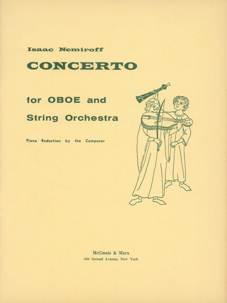 Nemiroff, Isaac % Concerto-OB/PN