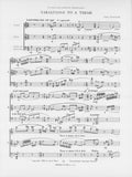 Nemiroff, Isaac % Variations to a Theme (score & parts) - FL/OB/BSN or FL/OB/CEL