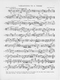 Nemiroff, Isaac % Variations to a Theme (score & parts) - FL/OB/BSN or FL/OB/CEL