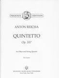Reicha, Anton % Quintet in F Major, op. 107 (parts only) - OB/STG4