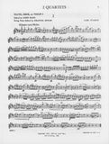 Stamitz, Karl % Two Quartets, op. 19, #3 & #6 (parts only) - OB/VLN/VLA/CEL