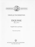 Tcherepnin, Alexander Nikolayevich % Esquisse, op. 45, #8 - EH/PN