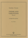 Verroust, Stanislas % Theme and Variations, op. 28 - EH/PN