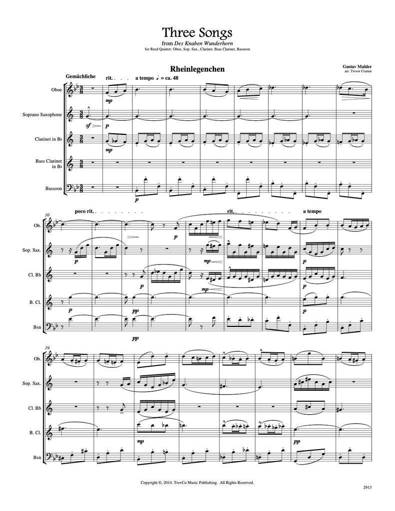 Three Songs from 