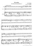 Molbe, Heinrich % Air Arabe, op. 77 - OB/HN/PN