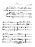 Mozart, Wolfgang Amadeus % Larghetto & Allegro - OB/CL/PN