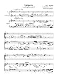 Mozart, Wolfgang Amadeus % Larghetto & Allegro - OB/CL/PN
