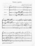 Hertel, Johann Wilhelm % Sonata a 4 (score & parts) - 2BSN/2HN