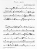 Hertel, Johann Wilhelm % Sonata a 4 (score & parts) - 2BSN/2HN