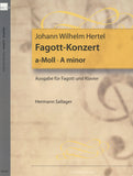 Hertel, Johann Wilhelm % Concerto in a minor - BSN/PN