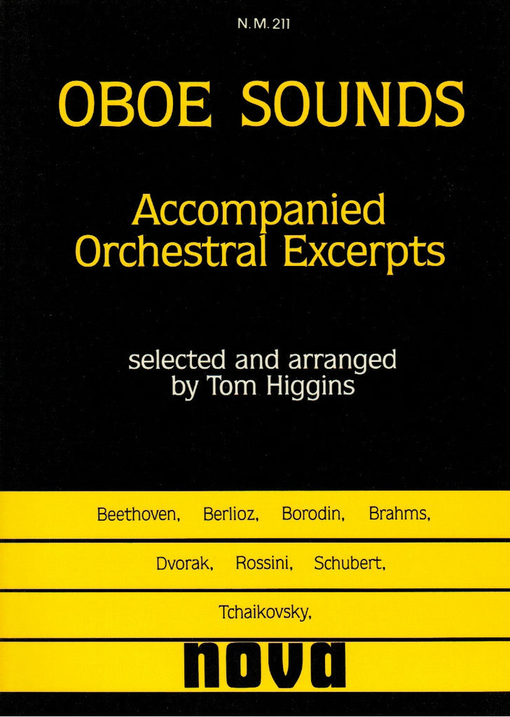 Oboe Sounds Accompanied Orchestral Excerpts - OB/PN - Trevco Music Oboe Sounds Accompanied Orchestral Excerpts - OB/PN - Trevco Music
