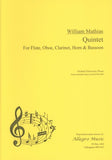 Mathias, William % Quintet, op. 22 (score & parts) - WW5