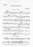 Hoddinott, Alun % Divertimento Op 32 (Parts Only)-OB/CL/HN/BSN