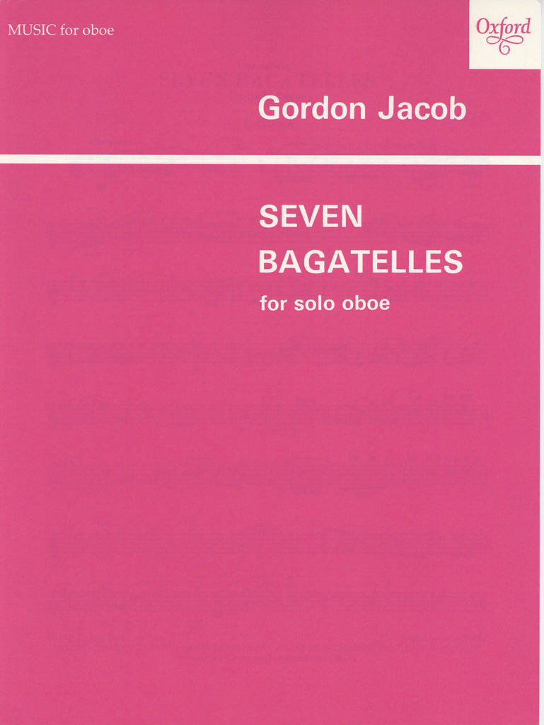 Jacob, Gordon % Seven Bagatelles - SOLO OB