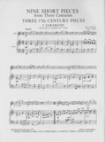 Collection % Nine Short Pieces (Thackray) - OB/PN