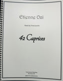 Ozi, Etienne % 42 Caprices (score & parts)(Jacobs) - 2BSN
