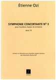 Ozi, Etienne % Symphonie Concertante #3, op. 10 - OB/BSN/PN
