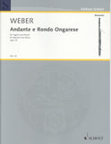 Weber, Carl Maria von % Andante e Rondo Ongarese, op. 35 - BSN/PN