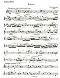 Hindemith English horn Sonata SHT pg1