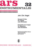 Vogel, Johann Christoph % Concerto in C Major -BSN/PN