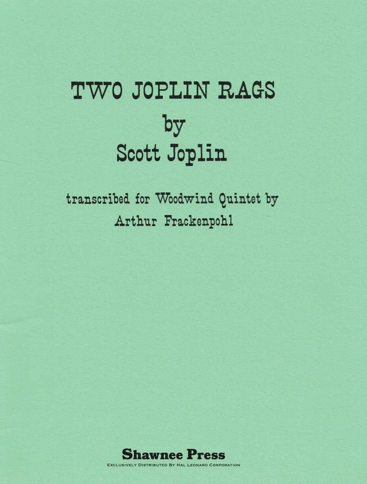 楽譜 A SCOTT JOPLIN SUITE 金管10重奏 楽譜】 ザ・チャンピオン