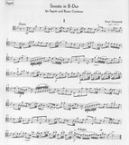 Schottstadt, Rainer % Sonata in Bb Major - BSN/PN (Basso Continuo)