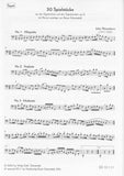 Weissenborn, Julius % 30 Pieces, op. 8 - BSN/PN