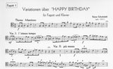 Schottstadt, Rainer % Variations on "Happy Birthday" - BSN/PN