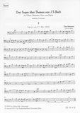 Schumann, Clara % Three Fugues on Themes of JS Bach (Score & Parts)-OB/CL/BSN/HN