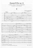 Brandl, Johann Evangelist % Quintet in Bb Major, op. 14 (score & parts) - BSN/VLN/2VLA/CEL