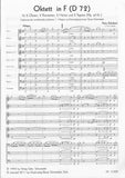 Schubert, Franz % Octet in F Major, D72 (score & parts) - WW8