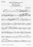 Brandl, Johann Evangelist % Fantasie & Variations on a Theme from Weber's "Der Freischutz", op. 54 - OB/PN