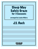 Bach, J.S. % Sheep May Safely Graze (score & parts)(Hillery) - 3BSN