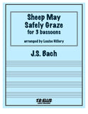 Bach, J.S. % Sheep May Safely Graze (score & parts)(Hillery) - 3BSN