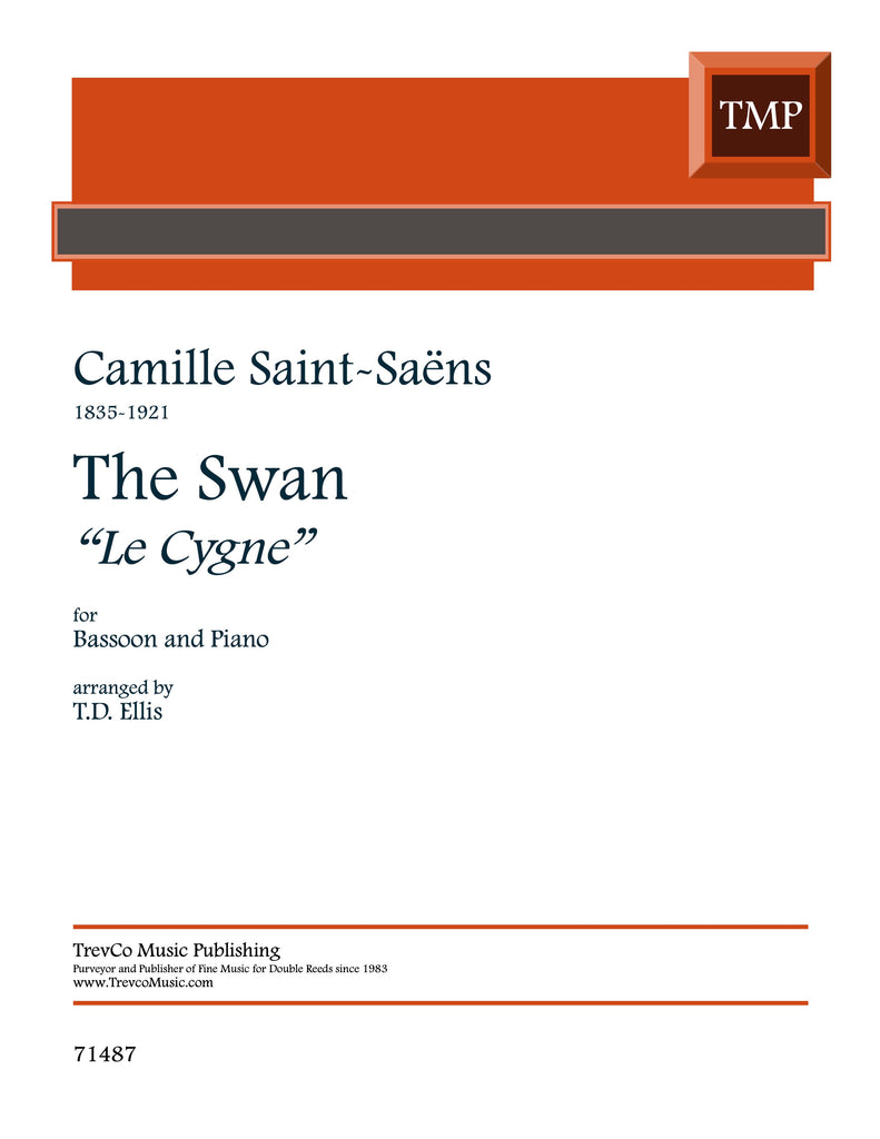 Saint-Saens, Camille % The Swan (Le Cygne)(Ellis) - BSN/PN