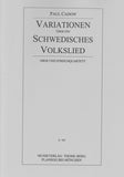 Cadow, Paul % Variations on a Swedish Folksong (parts only) - OB/STG4