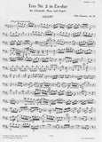 Pannier, Otto % Trio in Eb Major Op 40 #2 (Parts Only)-CL/BSN/HN