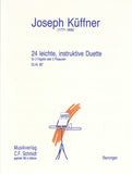 Kuffner, Joseph % 24 Easy Duets - 2BSN