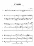 Alfven, Hugo % Bouree from "Gustav II Adolf Suite" (score & parts) - 3BSN