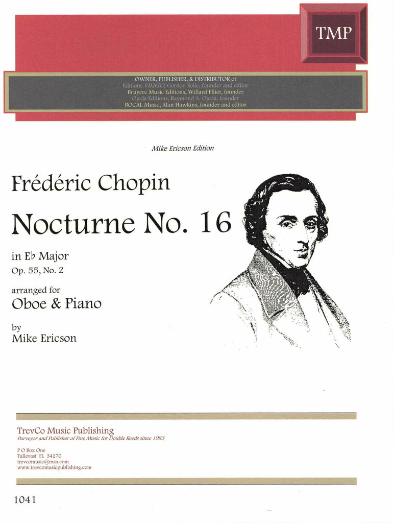 Chopin, Frederic % Nocturne #16 in Eb Major, op. 55, #2 - OB/PN