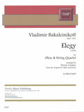 Bakaleinikoff, Vladimir % Elegy (score & parts) - OB/STG4