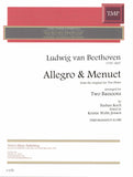 Beethoven, Ludwig van % Allegro & Minuet (Performance Score)-2BSN