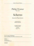 Warner, Philip % Scherzo (Sc&Pts)-BSN/STG ORCH