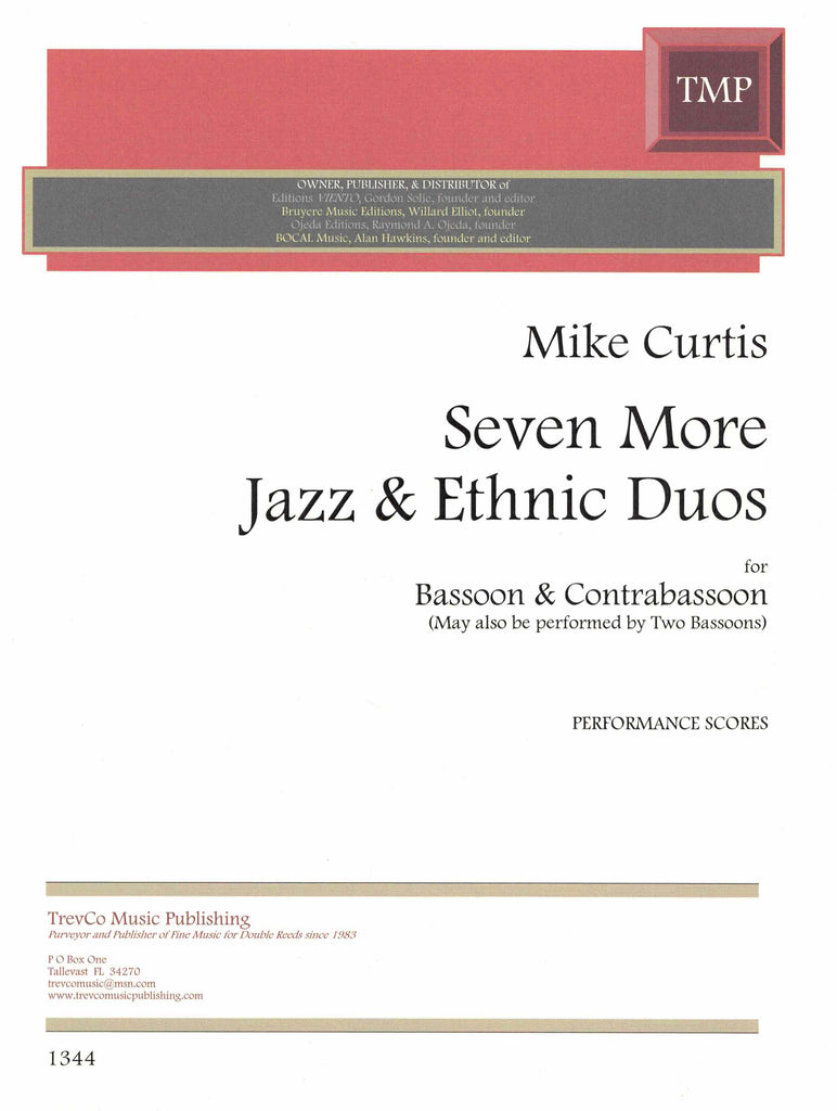 Curtis, Mike  % Seven More Jazz & Ethnic Duos - BSN/CBSN or 2BSN