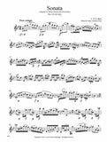 Bach, C.P.E. % Sonata in g minor, Wq132, H.562 - SOLO OB