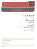 Bach, C.P.E. % Sonata in g minor, Wq132, H.562 - SOLO OB