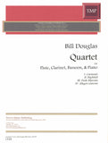 Douglas, Bill % Quartet (score & parts) - FL/CL/BSN/PN