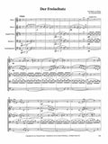 Weber, Carl Maria von % Der Freischutz (score & parts ) -DR CHOIR