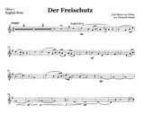 Weber, Carl Maria von % Der Freischutz (score & parts ) -DR CHOIR