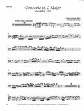 Bach, J.S. % Concerto in G Major after BWV 1055 (Score & Set)-BSN/ORCH